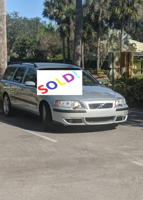 2004 V70R 6SPEED Manual